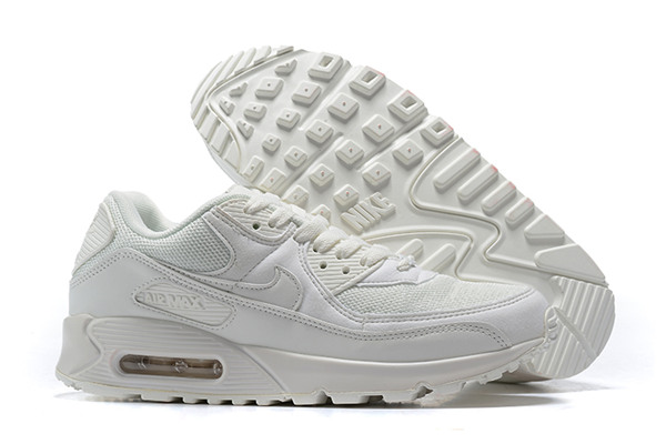 Men's Running weapon Air Max 90 Shoes White 091